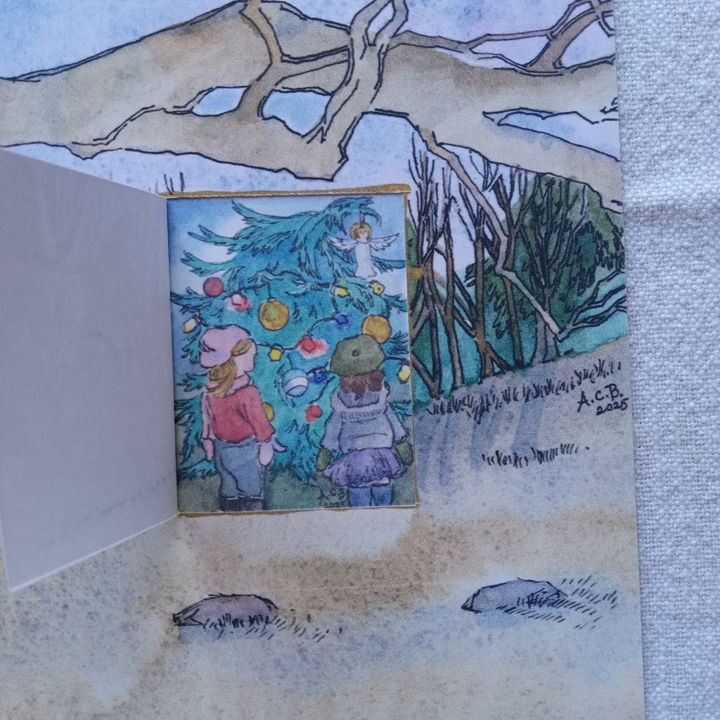Festive Treehouse 16x20 Lift the Flap Advent Calendar