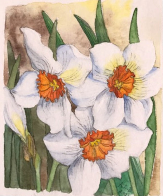 Barrett Browning 4x5 Blank Card