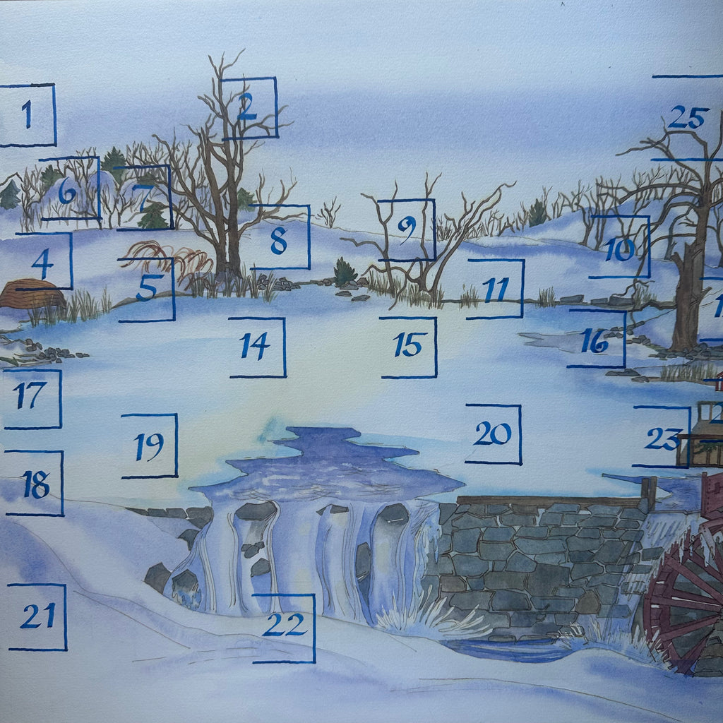 Frozen Millpond 16x20 Lift the Flap Advent Calendar