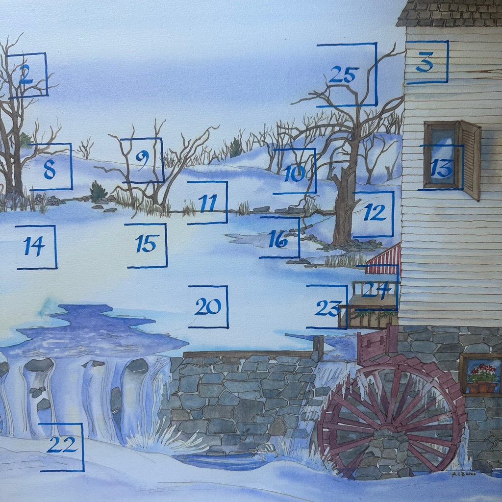 Frozen Millpond 16x20 Lift the Flap Advent Calendar