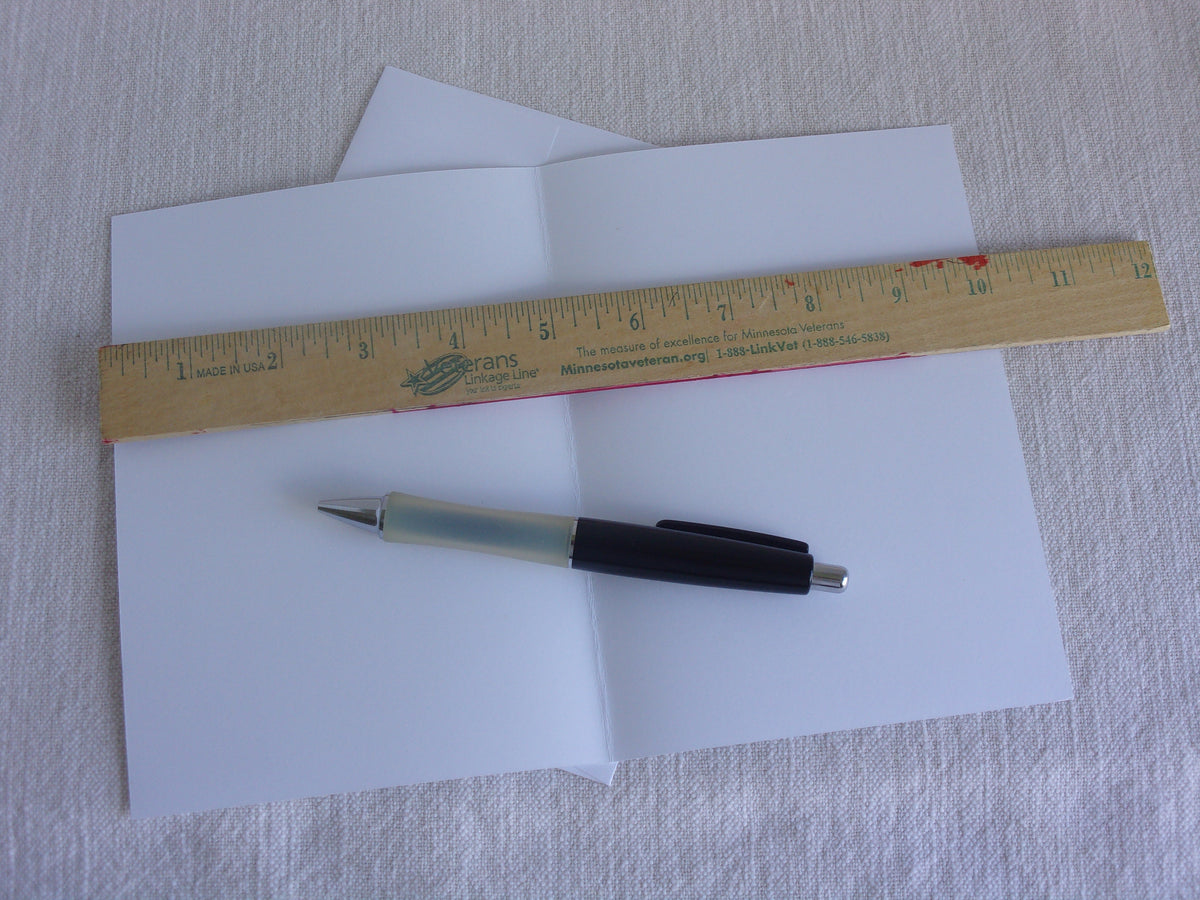 Cottagecore Cozy Acrylic Blank 5x7 Card: Invitation to Read