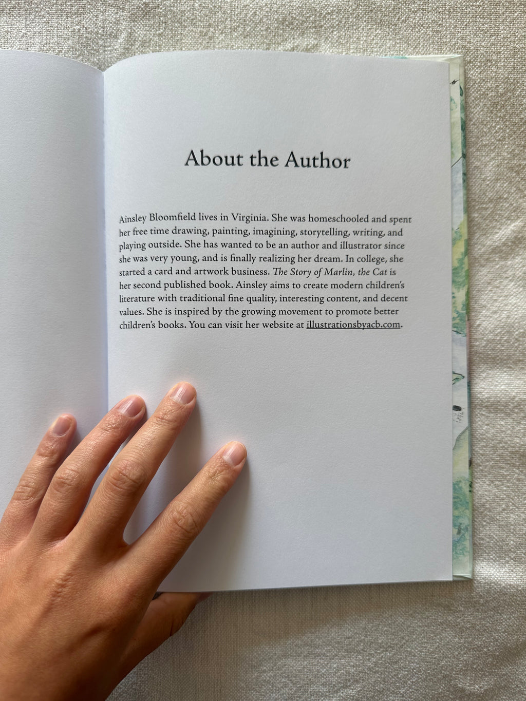 The Story of Marlin, the Cat Children's Book
