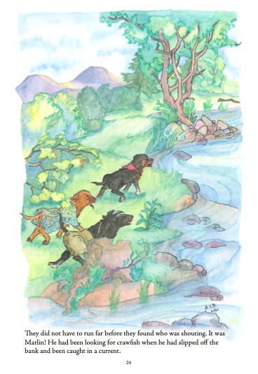 The Story of Marlin, the Cat Paperback Children's Book