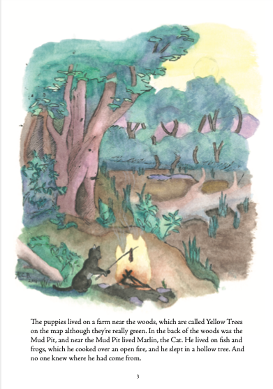 The Story of Marlin, the Cat Paperback Children's Book
