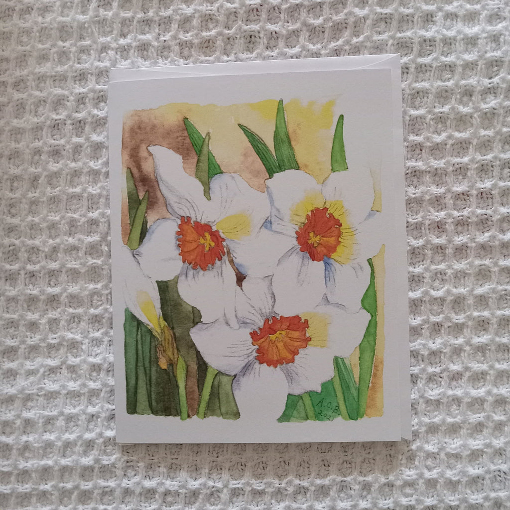 Barrett Browning 4x5 Blank Card